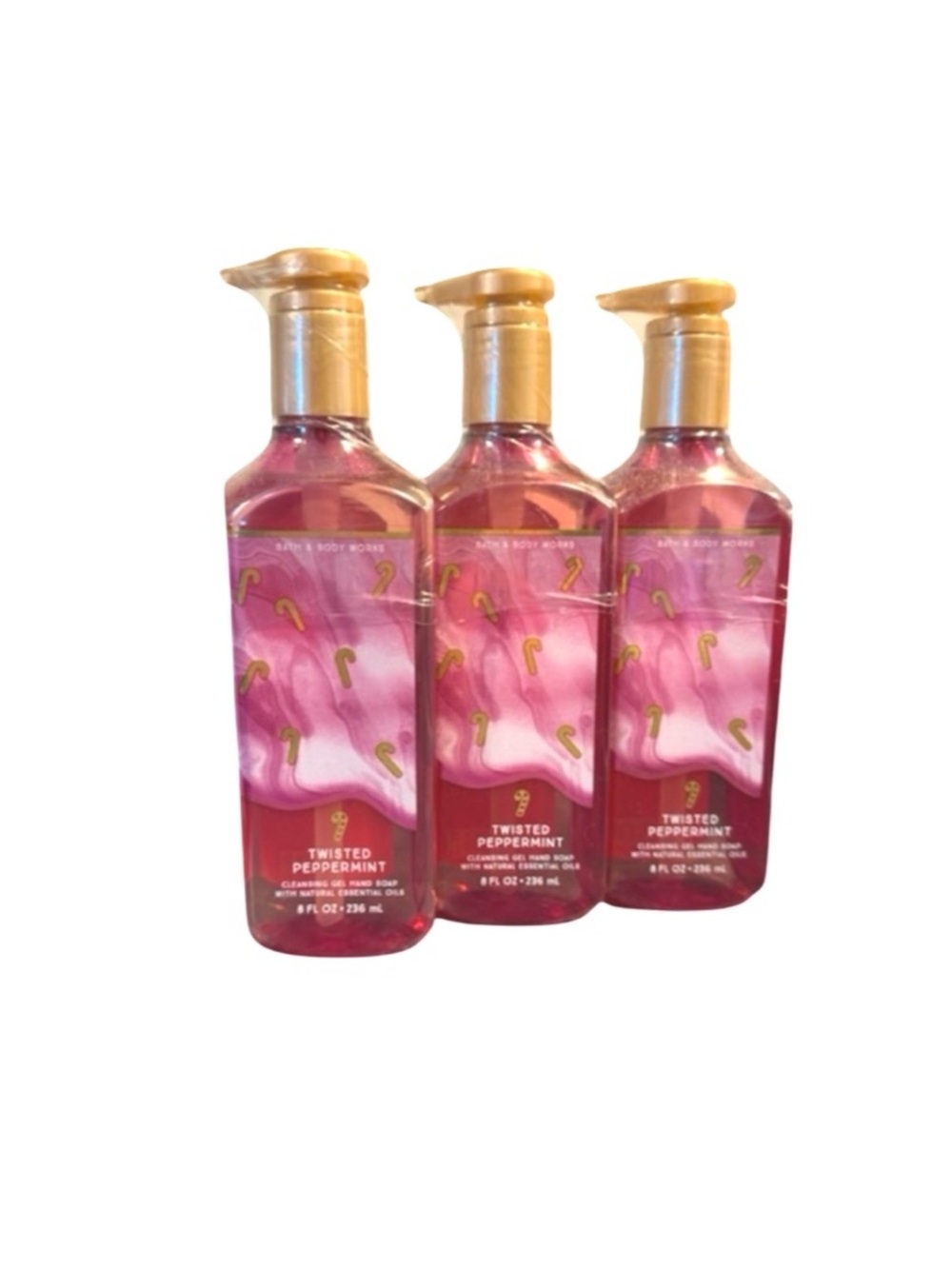 3 Twisted Peppermint Hand Soaps